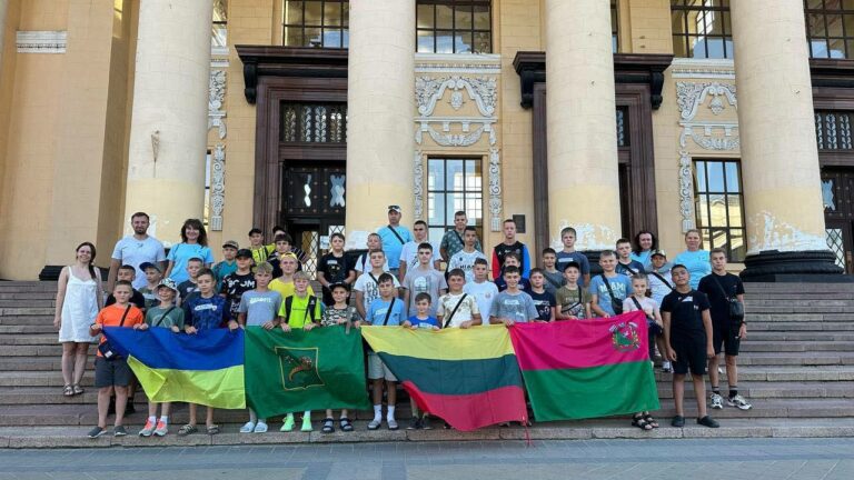 Military children from Kharkiv region went to sports camp of Spanish Football Club Barcelona