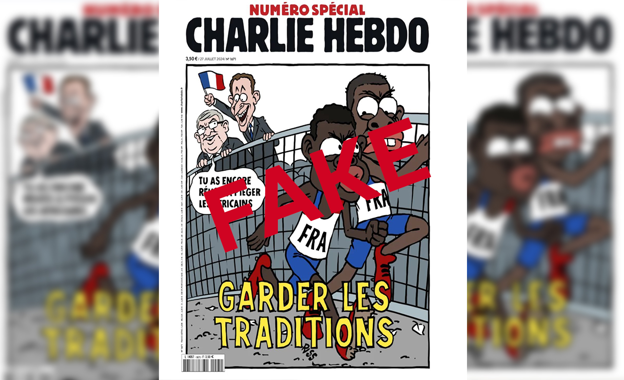 Фейк. «Збереження традицій»: обкладинка Charlie Hebdo