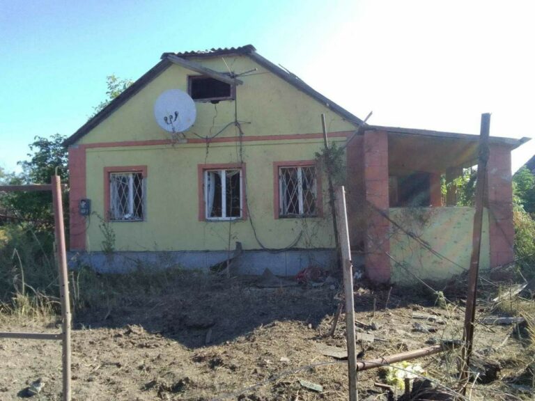 Село Одноробівка на Харківщині вкотре зазнало ударів з боку РФ