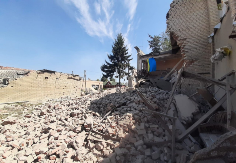 Official: 2 women’s bodies found under rubble of village council building after Russian attack on Kozacha Lopan in Kharkiv region 