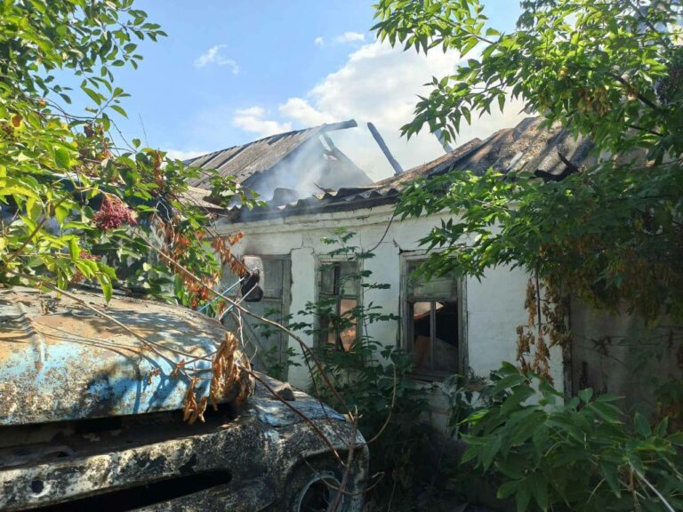 Russian troops destroyed house in Odnorobivka, Kharkiv region