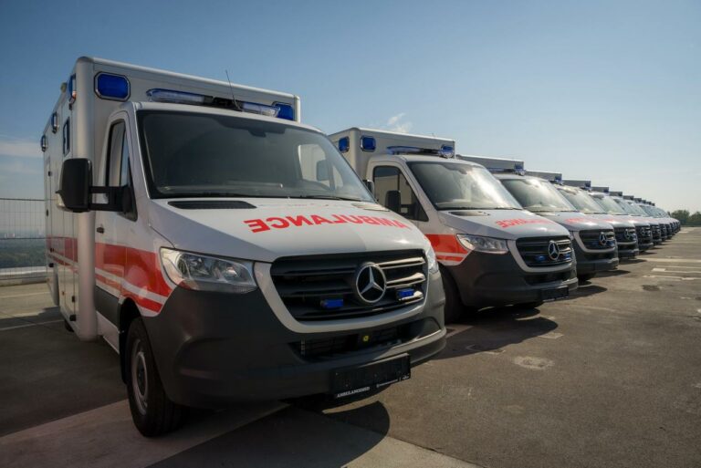 World Health Organization provides Ukraine with 23 ambulances