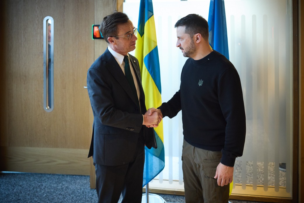 Ulf Kristersson, Swedish Prime Minister, and Volodymyr Zelenskyy, President of Ukraine in Reykjavik, Iceland on October 29, 2024 / Photo: President of Ukraine's website