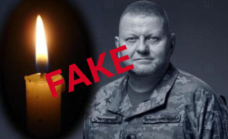 Debunking fakes. No, former Commander-in-Chief of Ukraine’s army didn’t die of cardiac arrest 