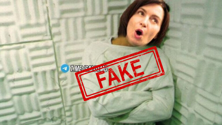 Debunking fakes. No, Maia Sandu wasn’t diagnosed with schizophrenia in Vienna clinic