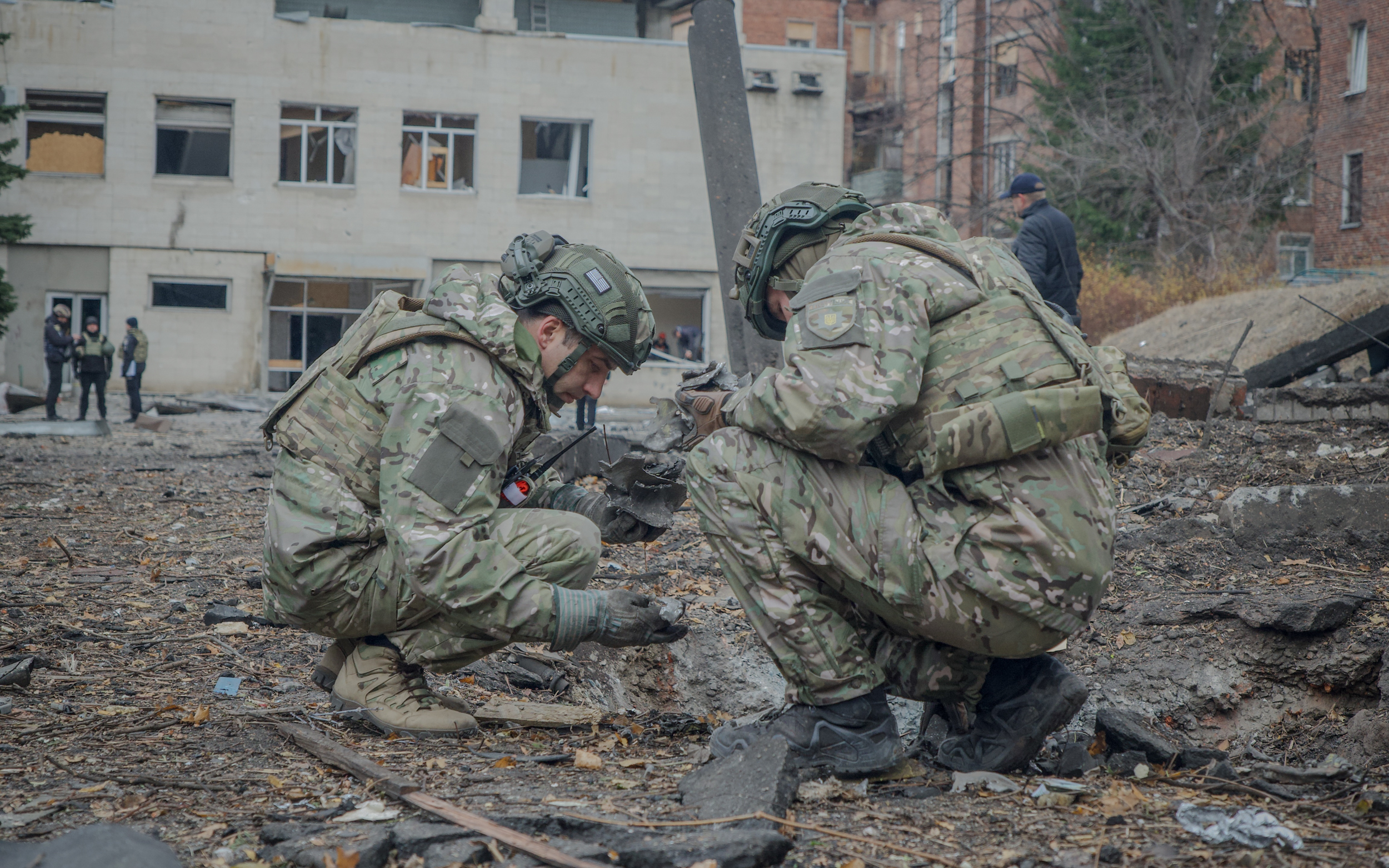 Aftermath of Russian missile strike on Kharkiv on November 25, 2024 / Photo: Oleksandr Manchenko, Gwara Media