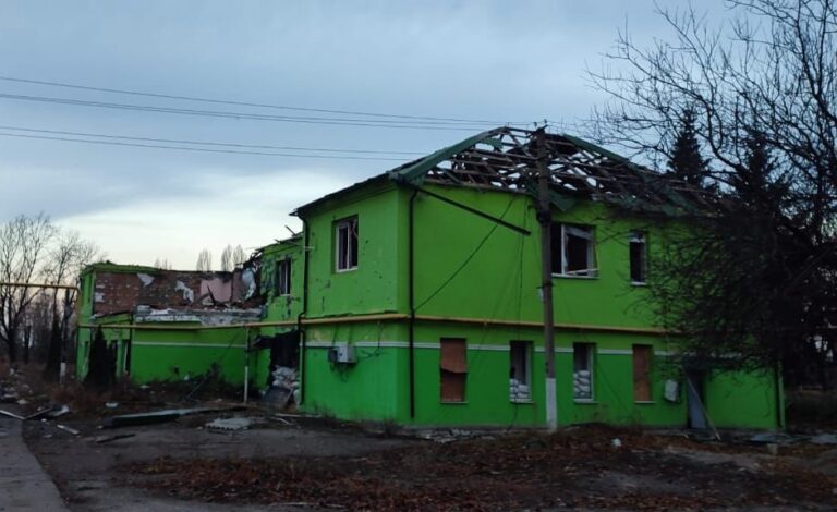 В Одноробівці Золочівської громади обстрілом пошкоджено сім багатоквартирних будинків