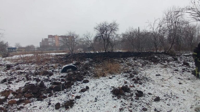 У поліції показали фото влучання по Київському району Харкова