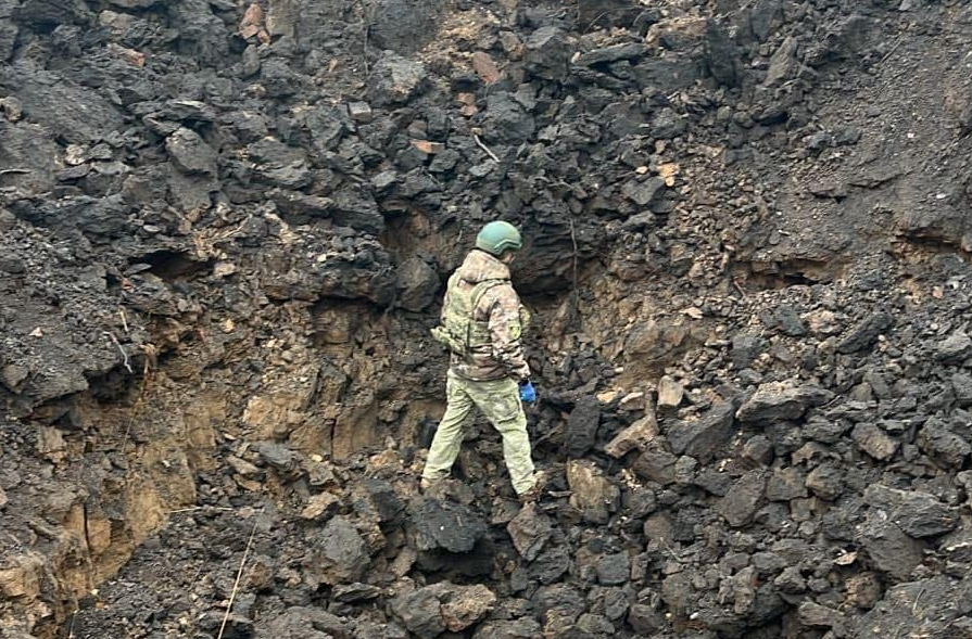 Наслідки влучання по Київському району Харкова / Фото: Сергій Болвінов