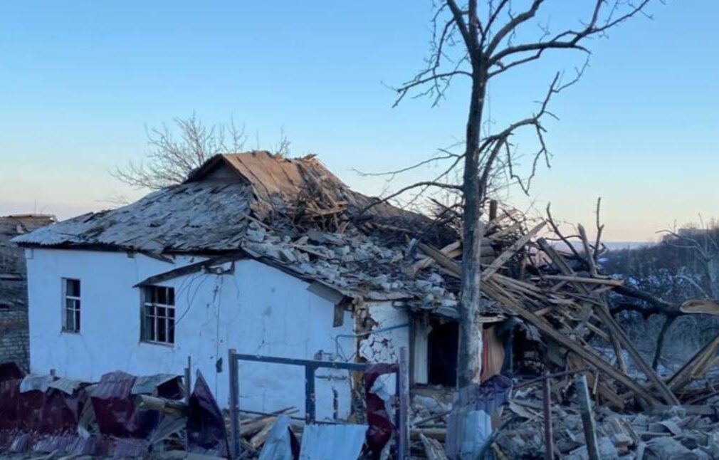 Shelling of Kupiansk district on Feb 19 / Photo: Regional Prosecutor’s Office 