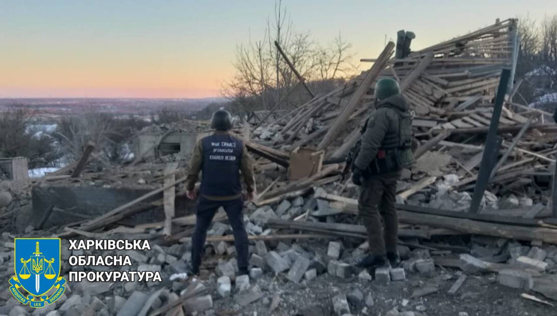 Shelling of the Kupiansk district on Feb 19 / Regional Prosecutor’s Office 