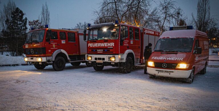 Три громади Харківщини отримали пожежну техніку від Німеччини