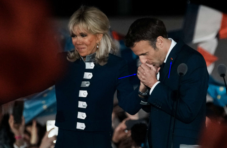 Brigitte Macron and Emmanuel Macron / Photo: AP