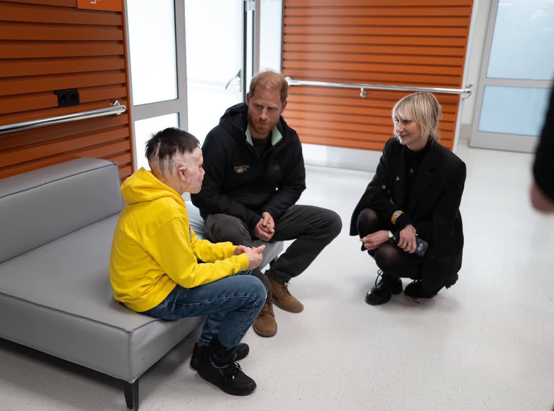 Prince Harry's visit to the rehabilitation center “Superhumans”