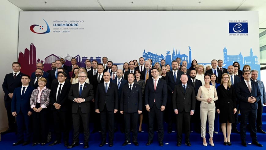 The Committee of Ministers of the Council of Europe on May 14 in Luxembourg