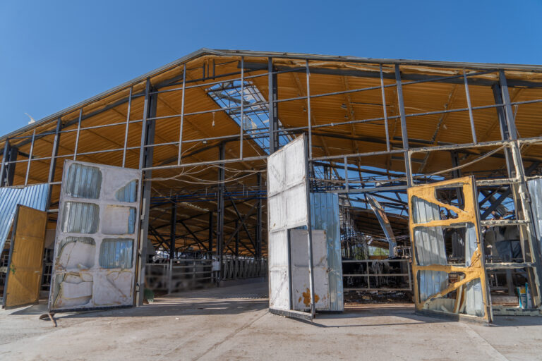 Losses after Russian attacks on this dairy farm in Kharkiv Oblast amounted to $1.9 million