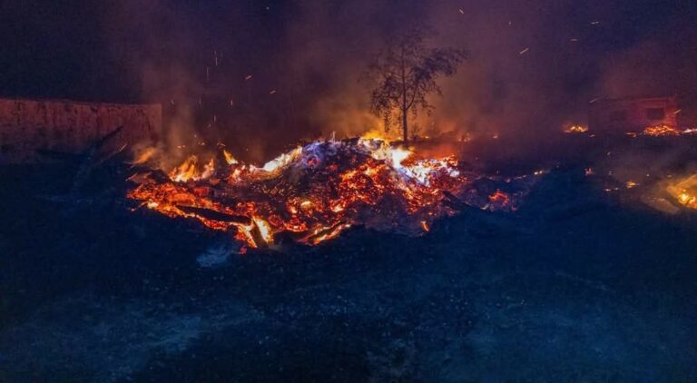 Жителі Ізюма, яким пропонували евакуацію через пожежу у лісі, відмовилися виїжджати