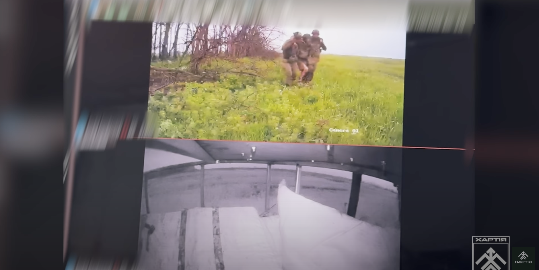 Evacuation using ground drone