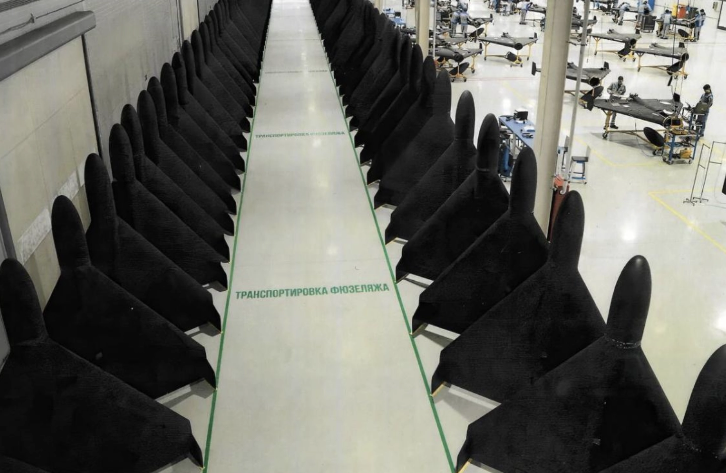 Production of Shahed drones
