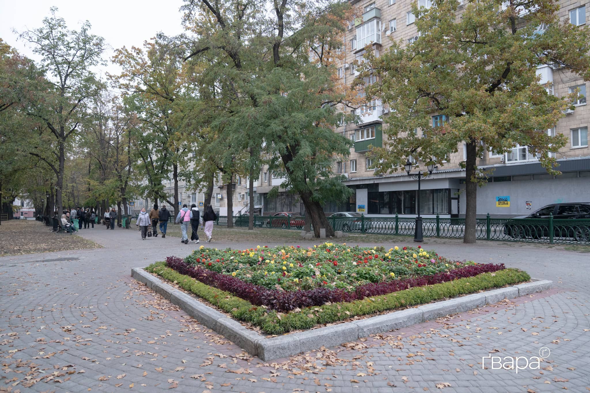 Місце, де був пам'ятник Пушкіну