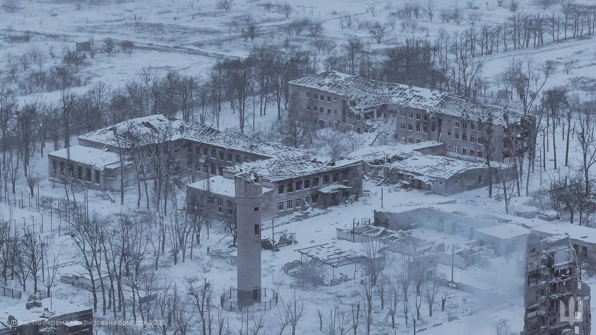 Kupiansk in December 2025