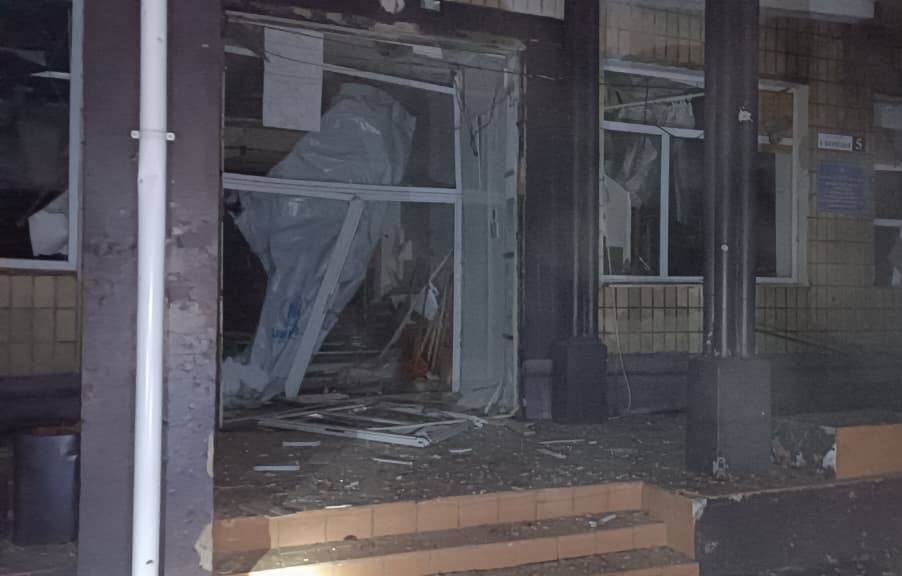 Russian forces attack sports school in Kharkiv oblast