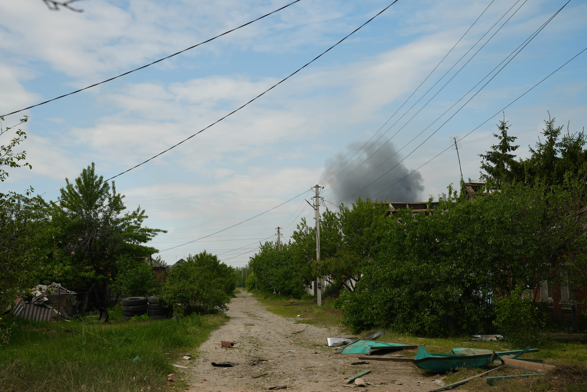 Russian troops keep up small assaults near Vovchansk, their logistics targeted by Ukraine’s forces 