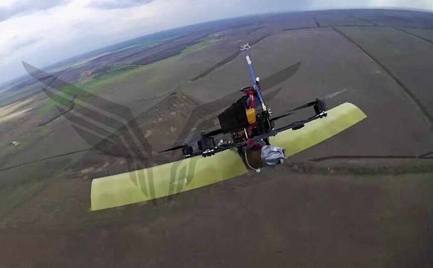 Ukraine equips FPV drones with wings, increasing their flight range