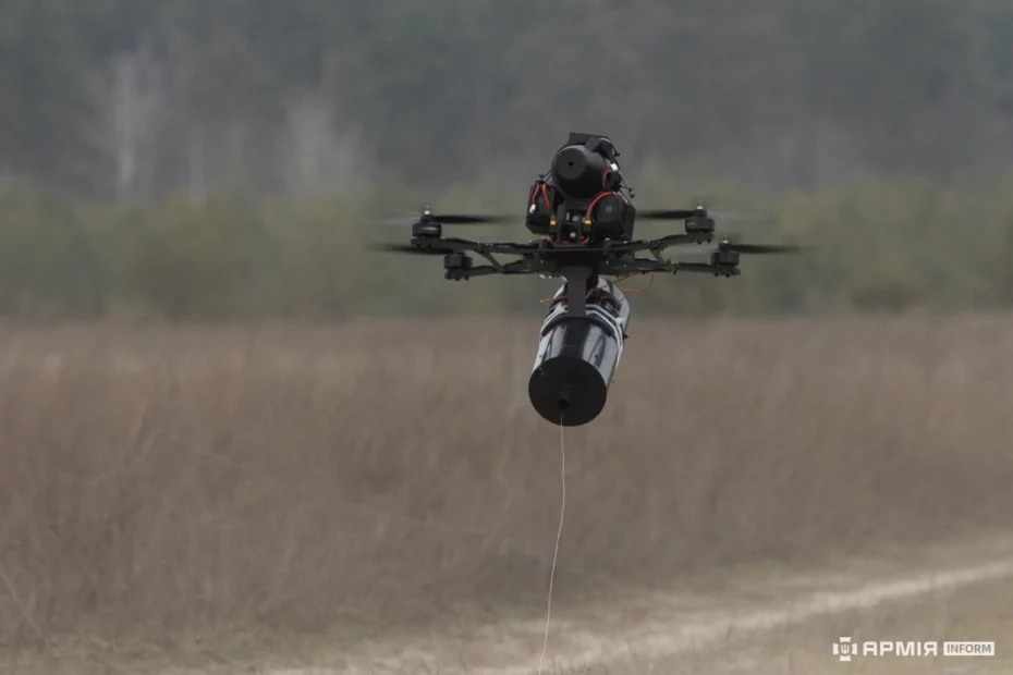 fiber-optic drone