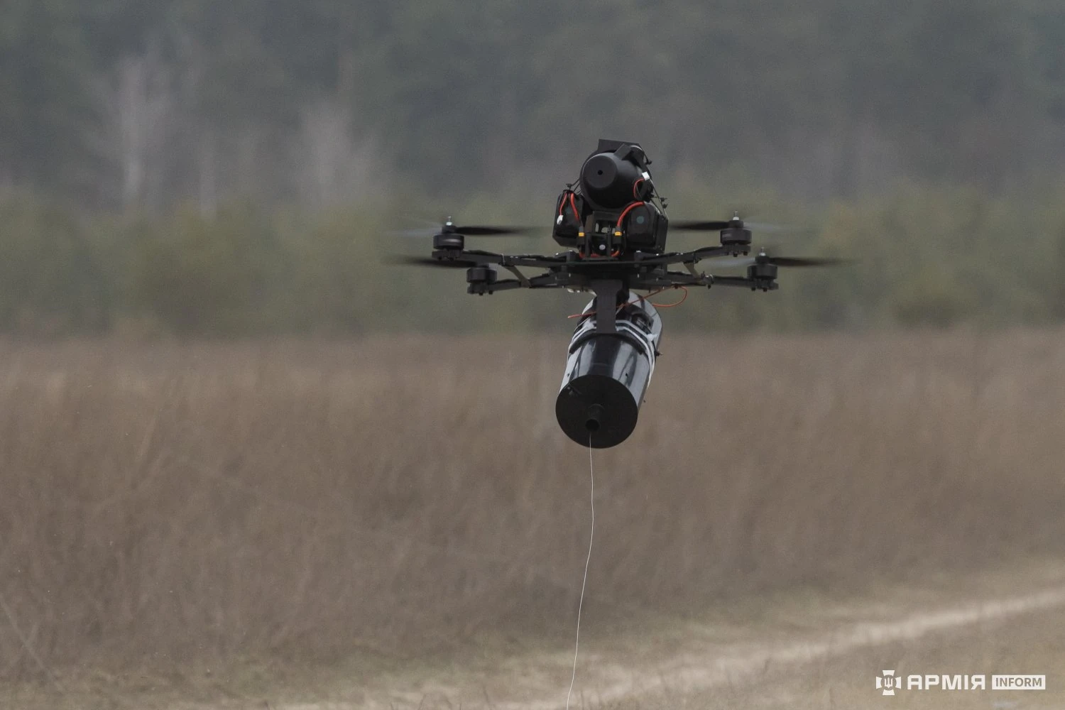 fiber-optic drone
