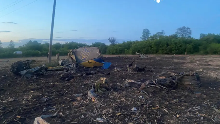 The site of plane crash / Photo: State Bureau of Investigation