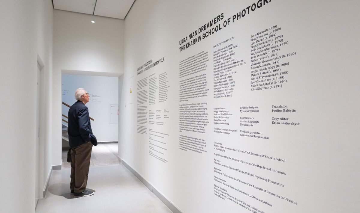 Unknown person steals Kharkiv photographer’s work from Vilnius art museum