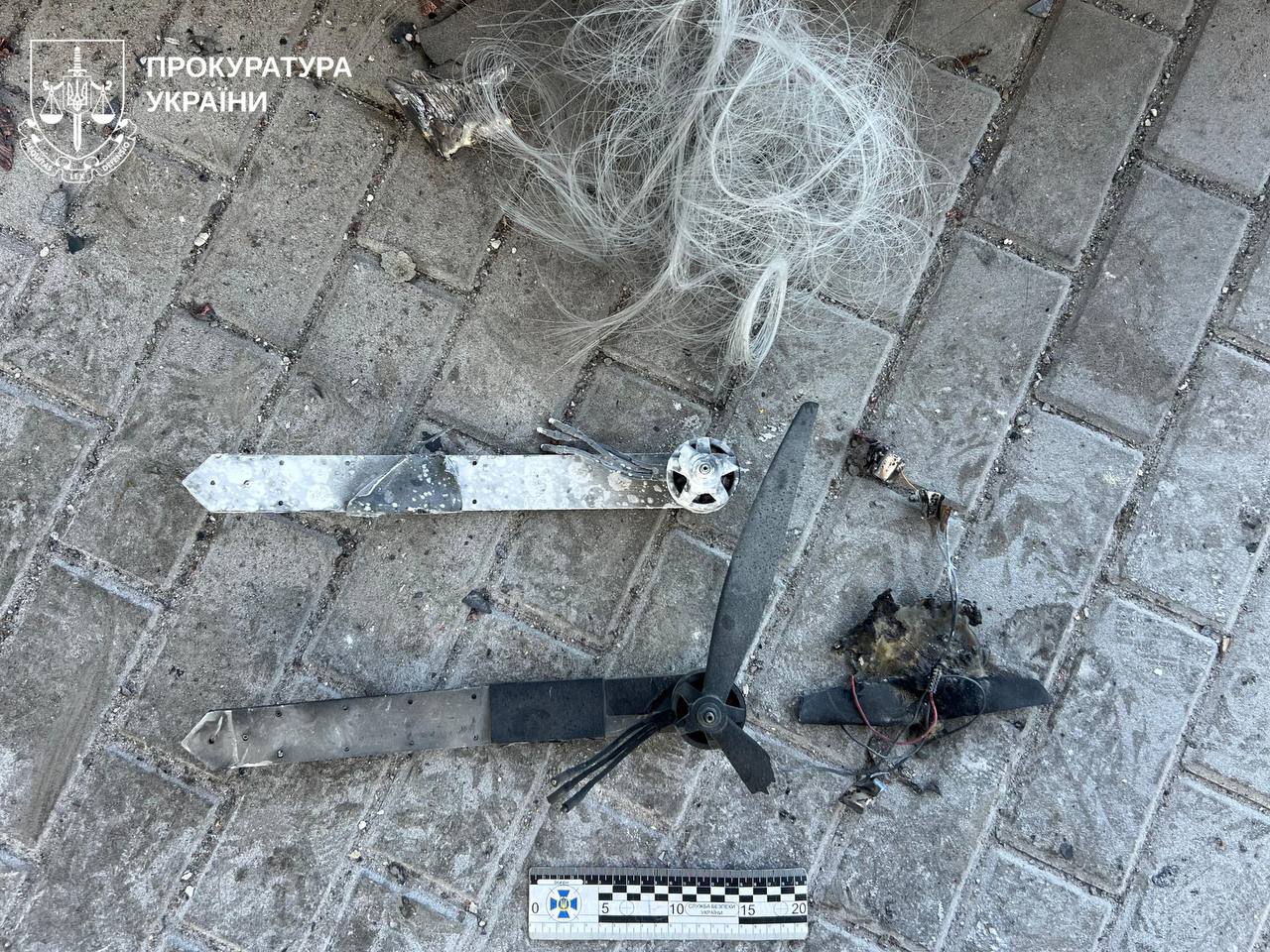 Russian fiber-optic drone