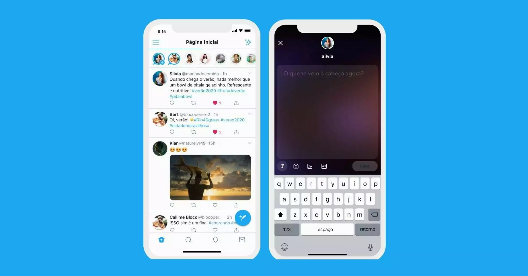 Twitter Story