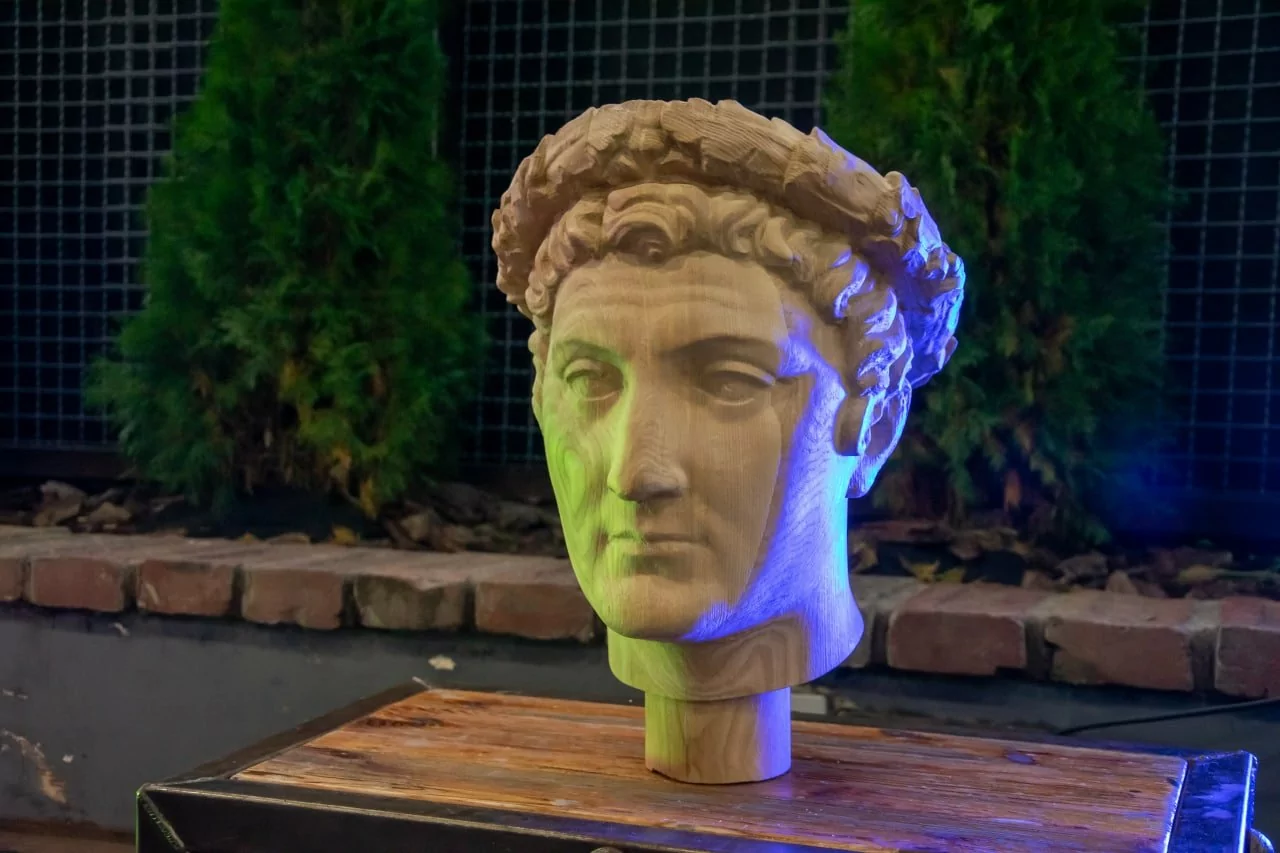 Duke of Richelieu Sculpture Head Very Digital Residencies Odessa