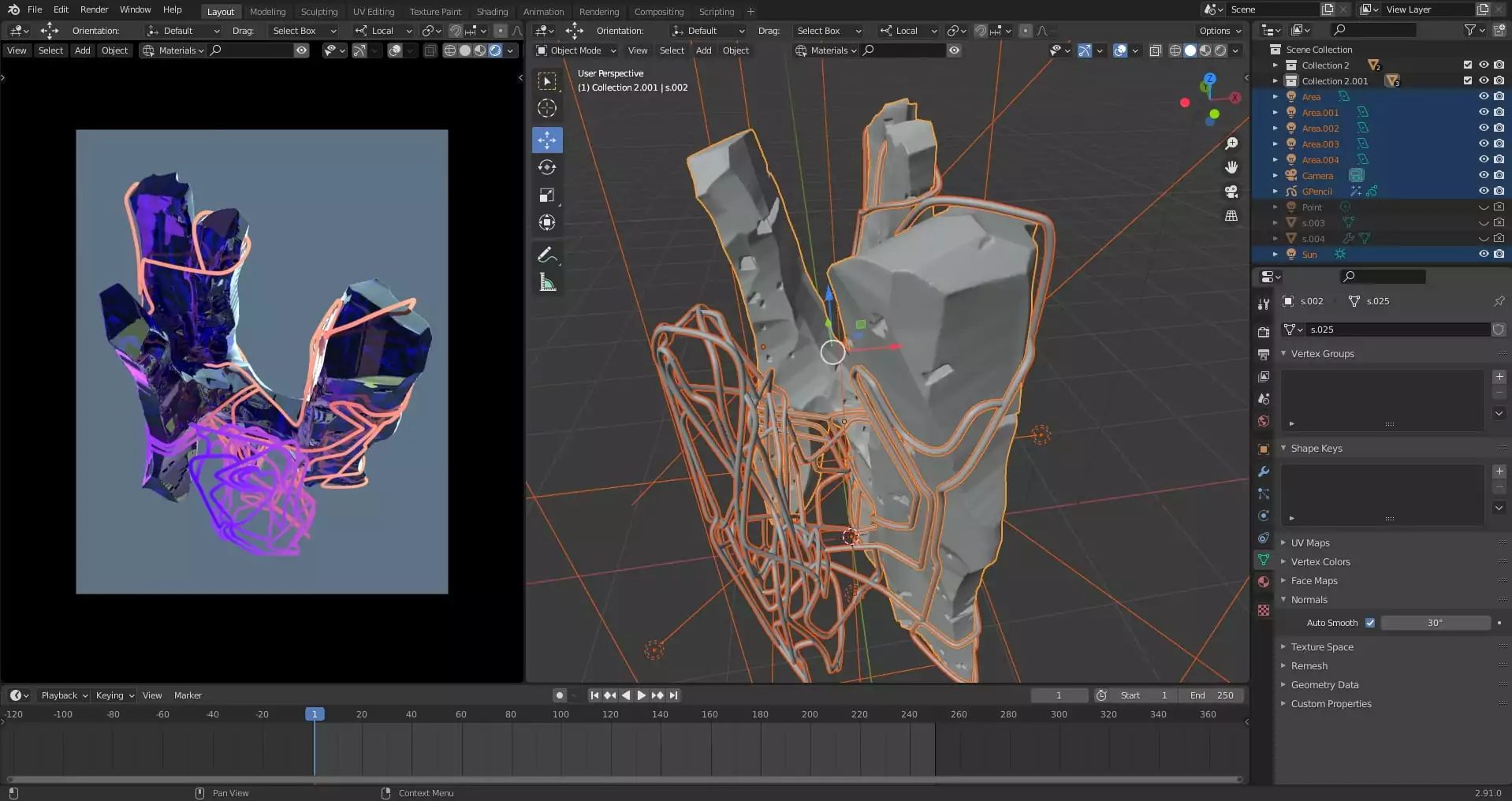 Процес створення 3D-моделі в Blender