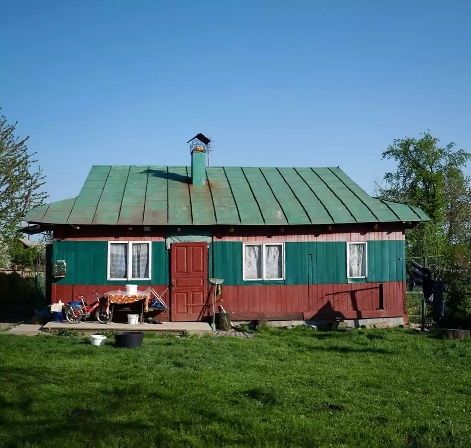 Дерев'яна хатинка