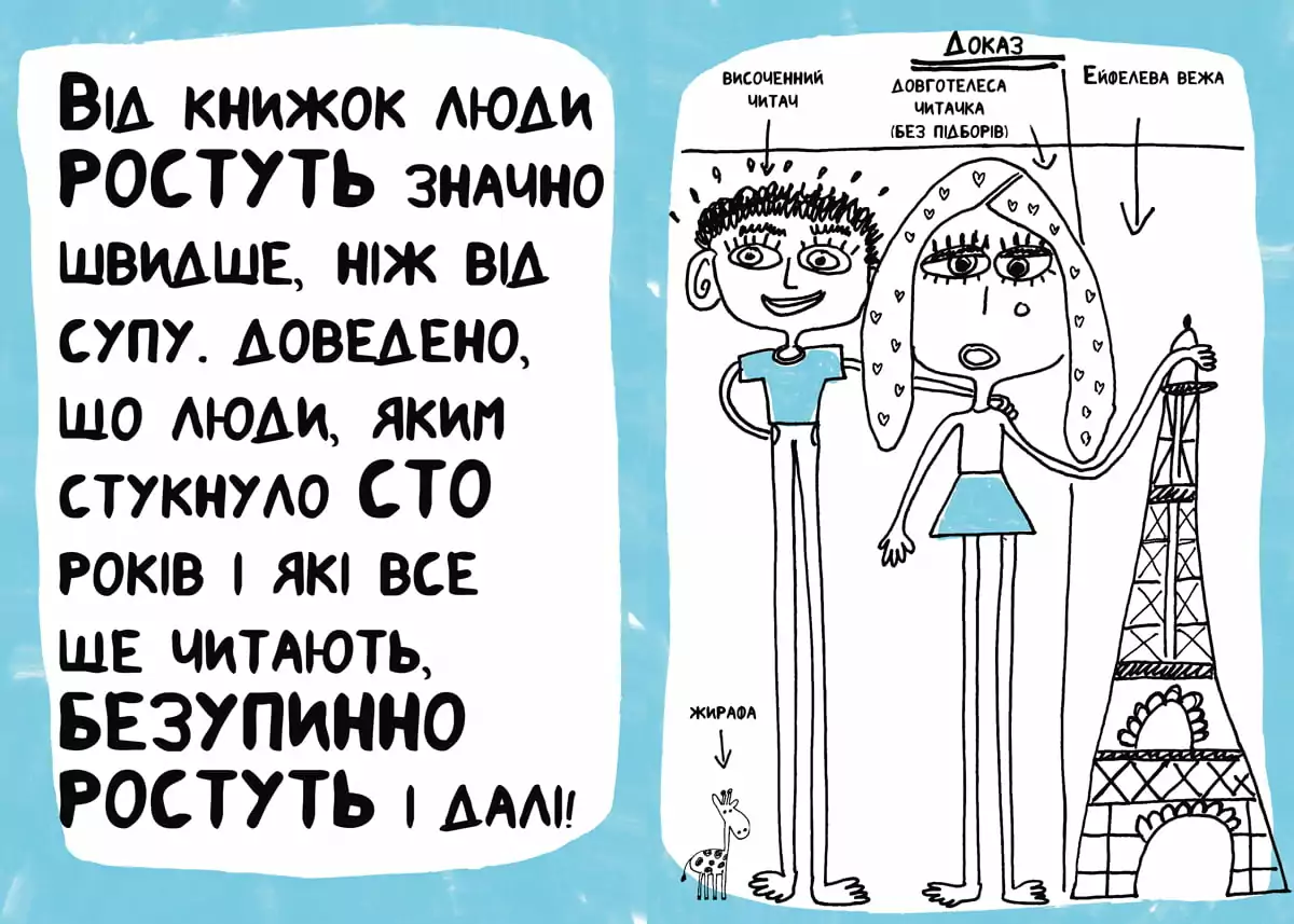 зображення до посту: Книжкові книжки. 10 мітів про читання