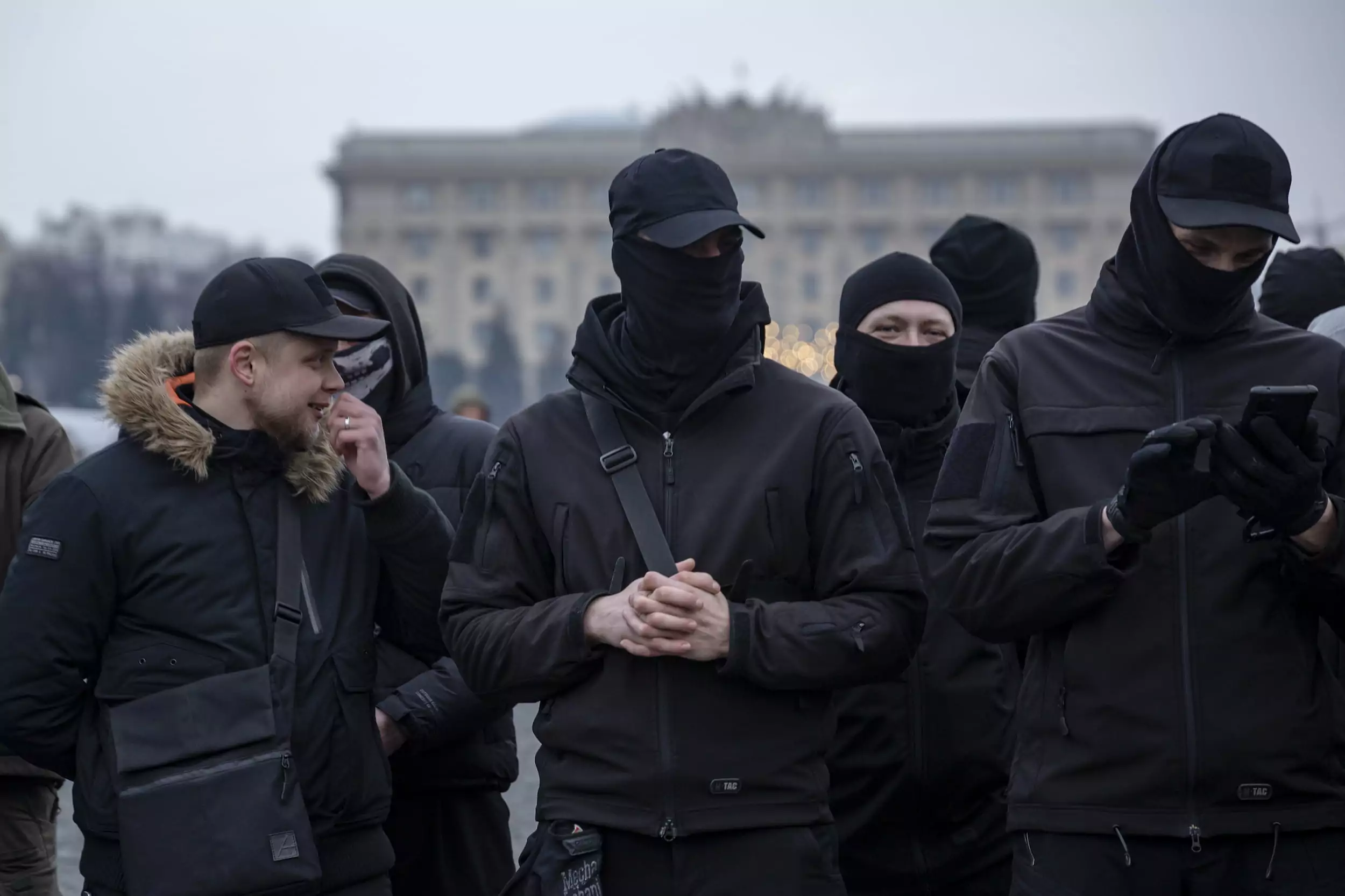 зображення до посту: Протести навколо ковзанки. Харків у лютому