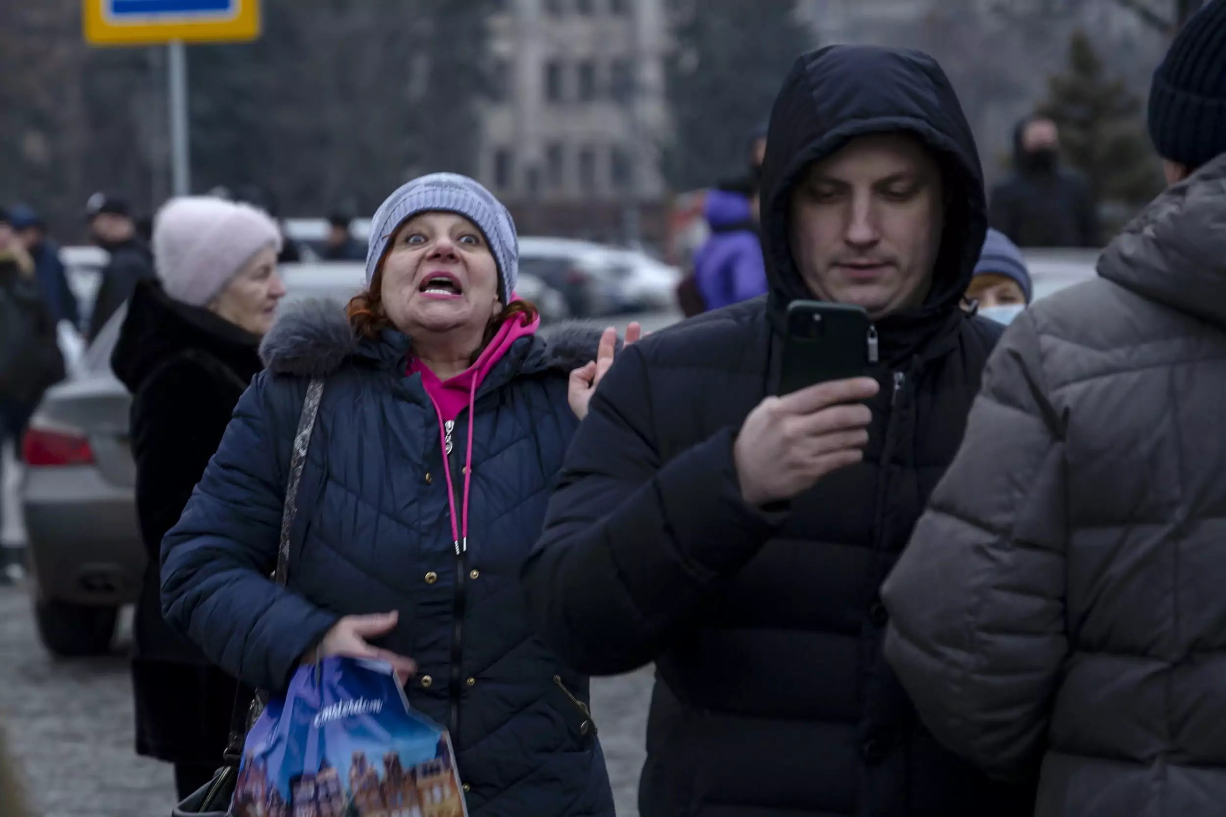 зображення до посту: Протести навколо ковзанки. Харків у лютому