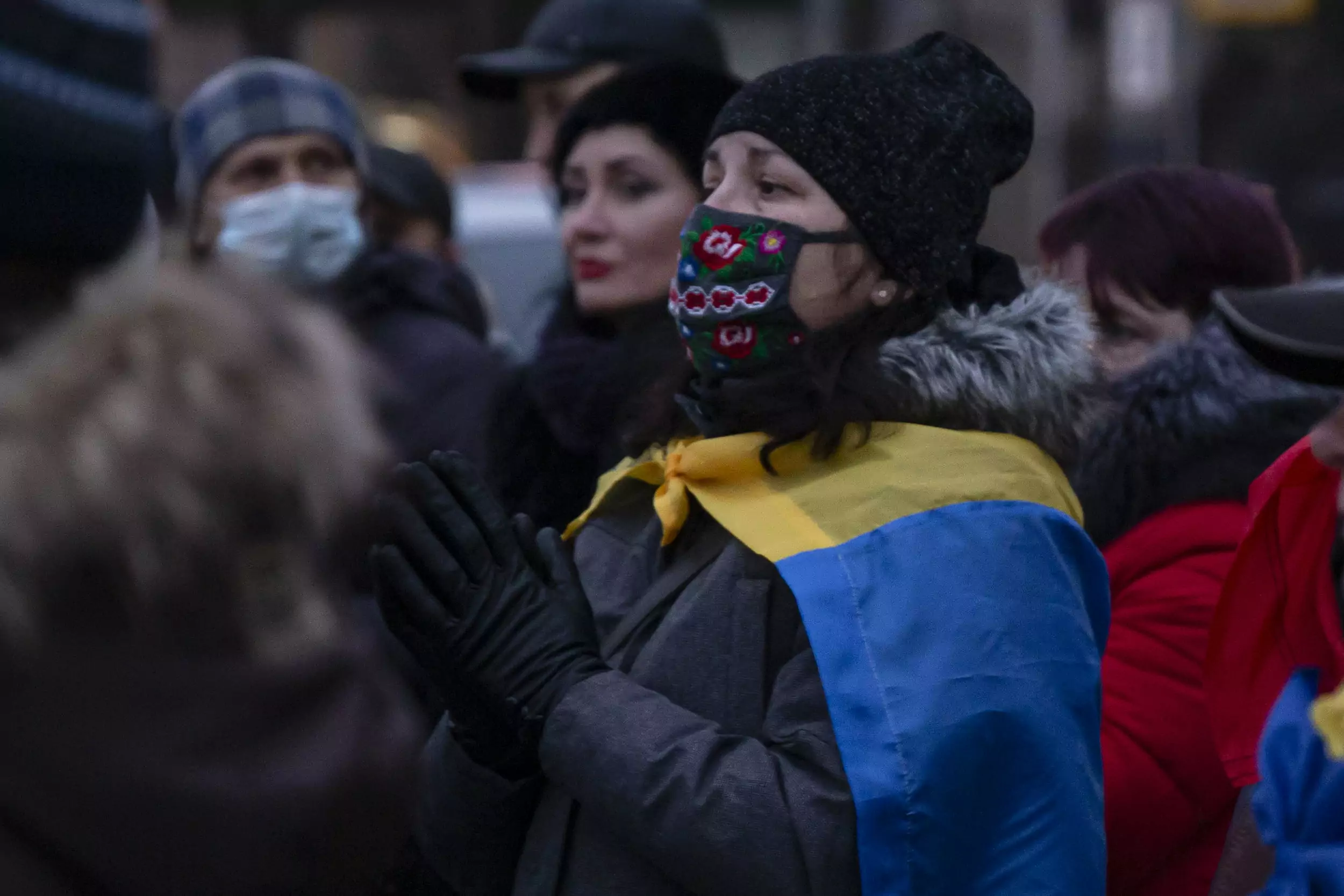 зображення до посту: Протести навколо ковзанки. Харків у лютому