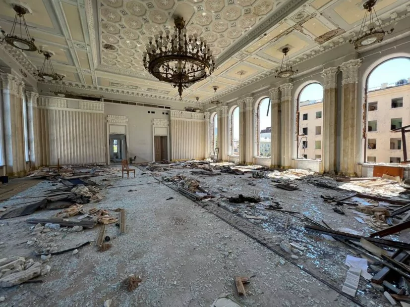kharkiv city shelling