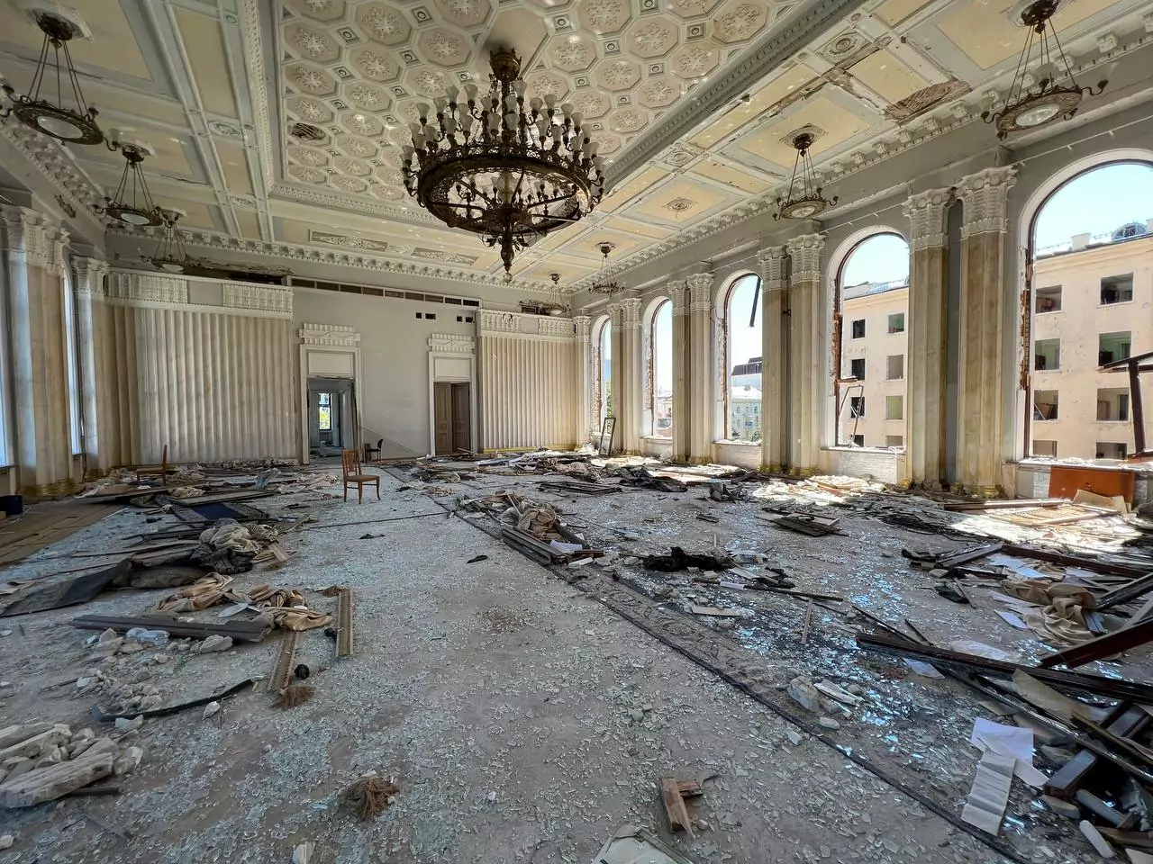 kharkiv city shelling
