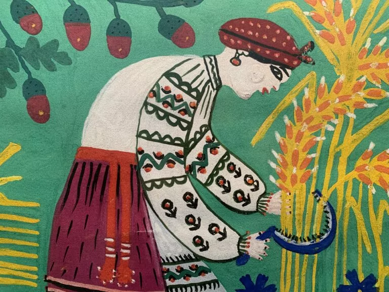 Exhibition of Rescued Paintings by Maria Prymachenko Held in Kyiv — Photo