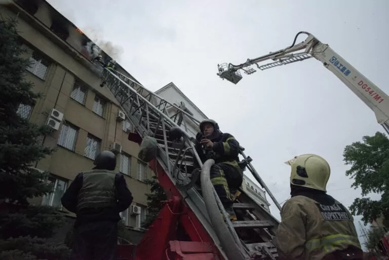 Масований обстріл центра Харкова — фото