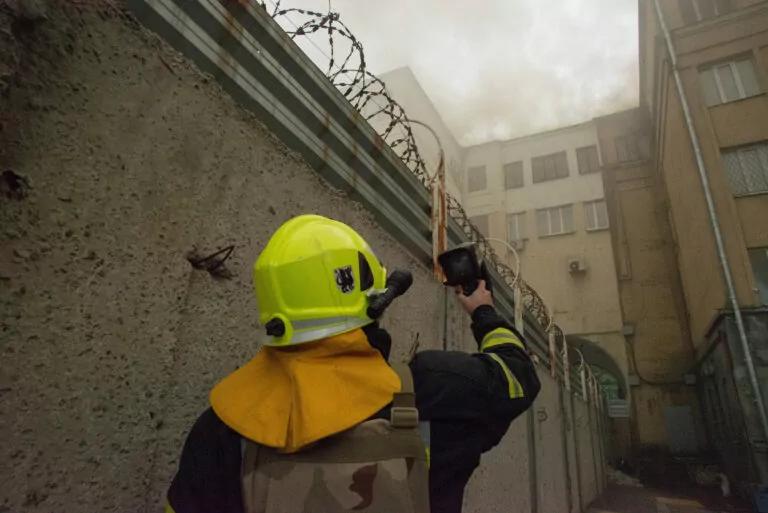 Massive Shelling of Kharkiv City Center — Photo