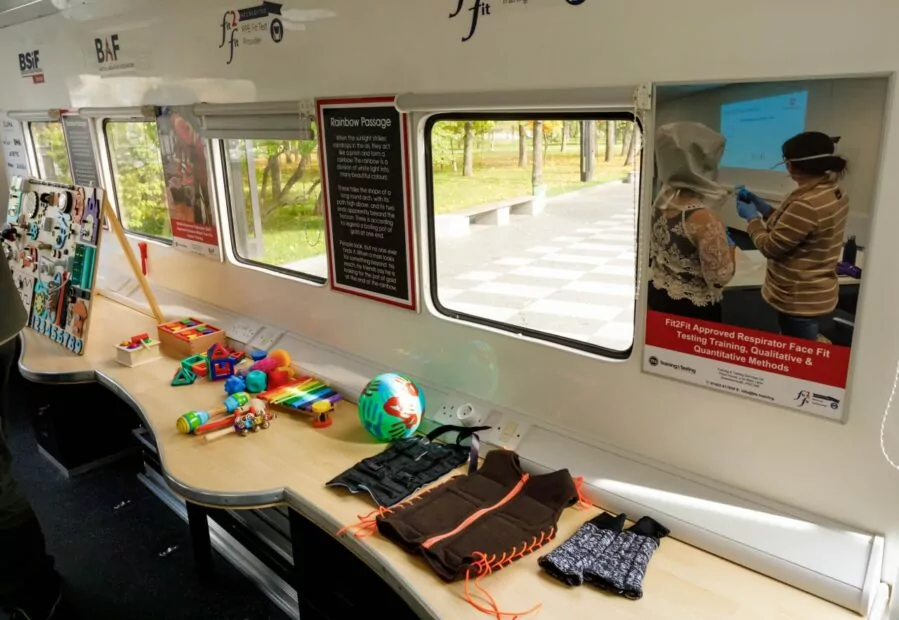mobile inclusive resource center for children