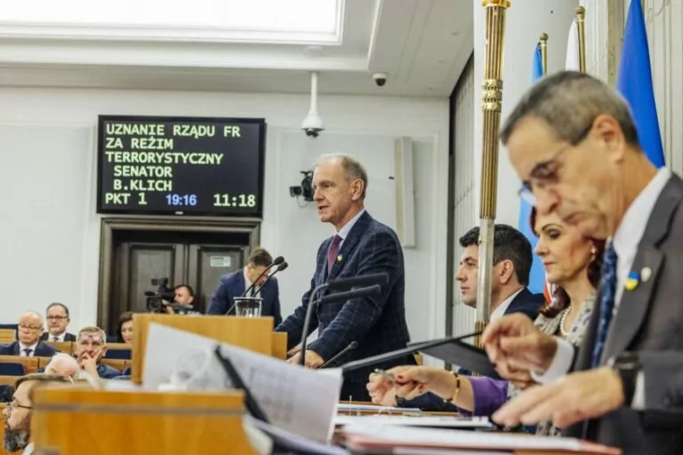 Polish Senate Declares Russian Government “Terrorist Regime”
