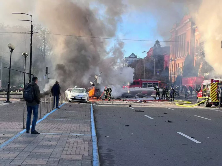 Presidents of 11 European Countries Condemn Massive Russian Shelling in Ukraine