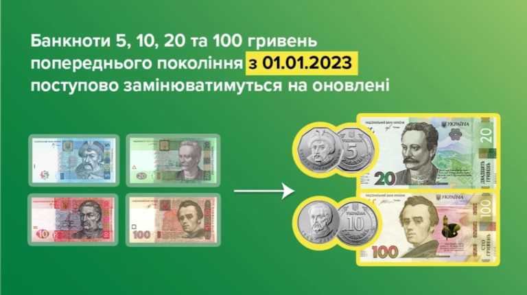 Нацбанк показав купюри, які вилучатиме з обігу